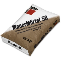 MORTAR MAUERMORTEL 50 BAUMIT sac 40 kg