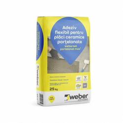 ADEZIV GRESIE FAIANTA  WEBERSET PORTELANAT MAX2 WEBER sac 25 kg