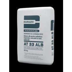 ADEZIV POLISTIREN/VATA AT33 ALB CU KAUCIUC DURAZIV sac 25 kg