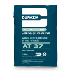 ADEZIV POLISTIREN/VATA  AT37 CU KAUCIUC DURAZIV sac 20 kg