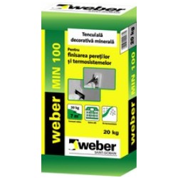 TENCUIALA DECORATIVA MINERALA MIN 100 K1,5 WEBER sac 20 kg