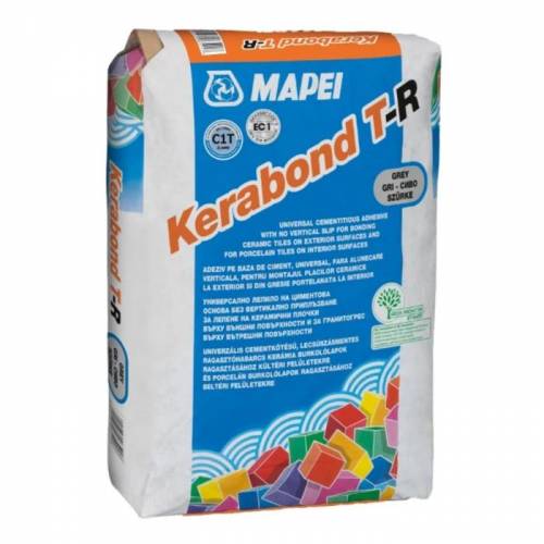 ADEZIV GRESIE FAIANTA KERABOND T-R GRI MAPEI