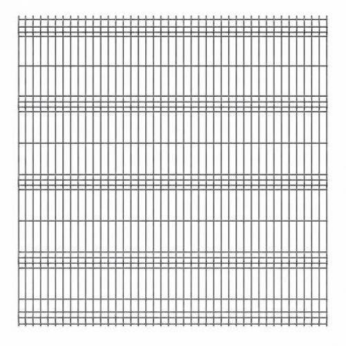 Panou gard bordurat zincat, 2000 x 2000 mm DIAL