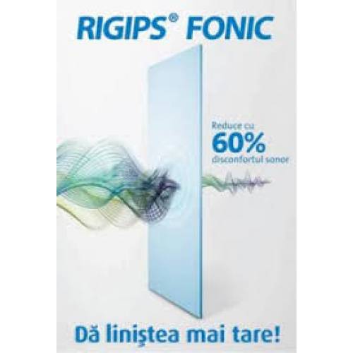 PLACA GIPS CARTON ACUSTICA RIGIPS FONIC TIP D RIGIPS